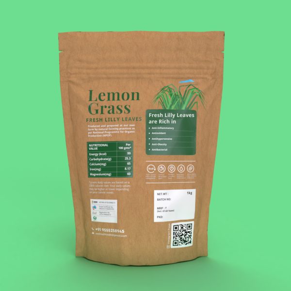 Lemongrass Fresh Lilly Leaves - Image 2